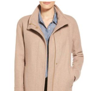 Ellen Tracey Wool Blend Stadium Coat